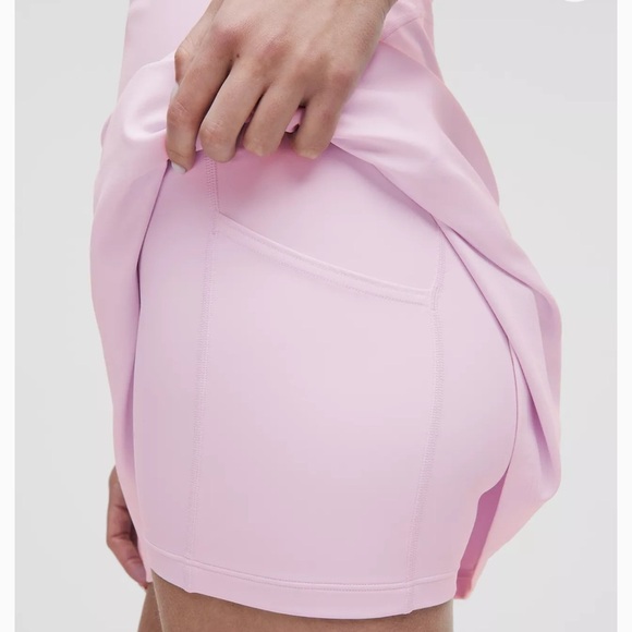 Lululemon Align Side-Slit Cami Dress in Pink Organza - Picture 6 of 8